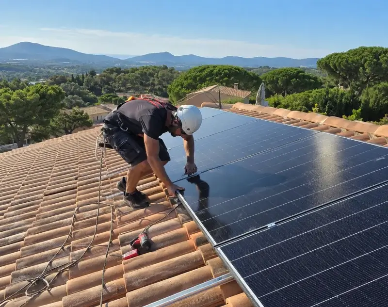 Installateur panneaux solaires Garnerans — pose photovoltaïque sur toiture